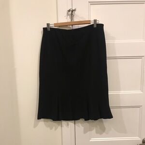 MARCCAIN black wool skirt